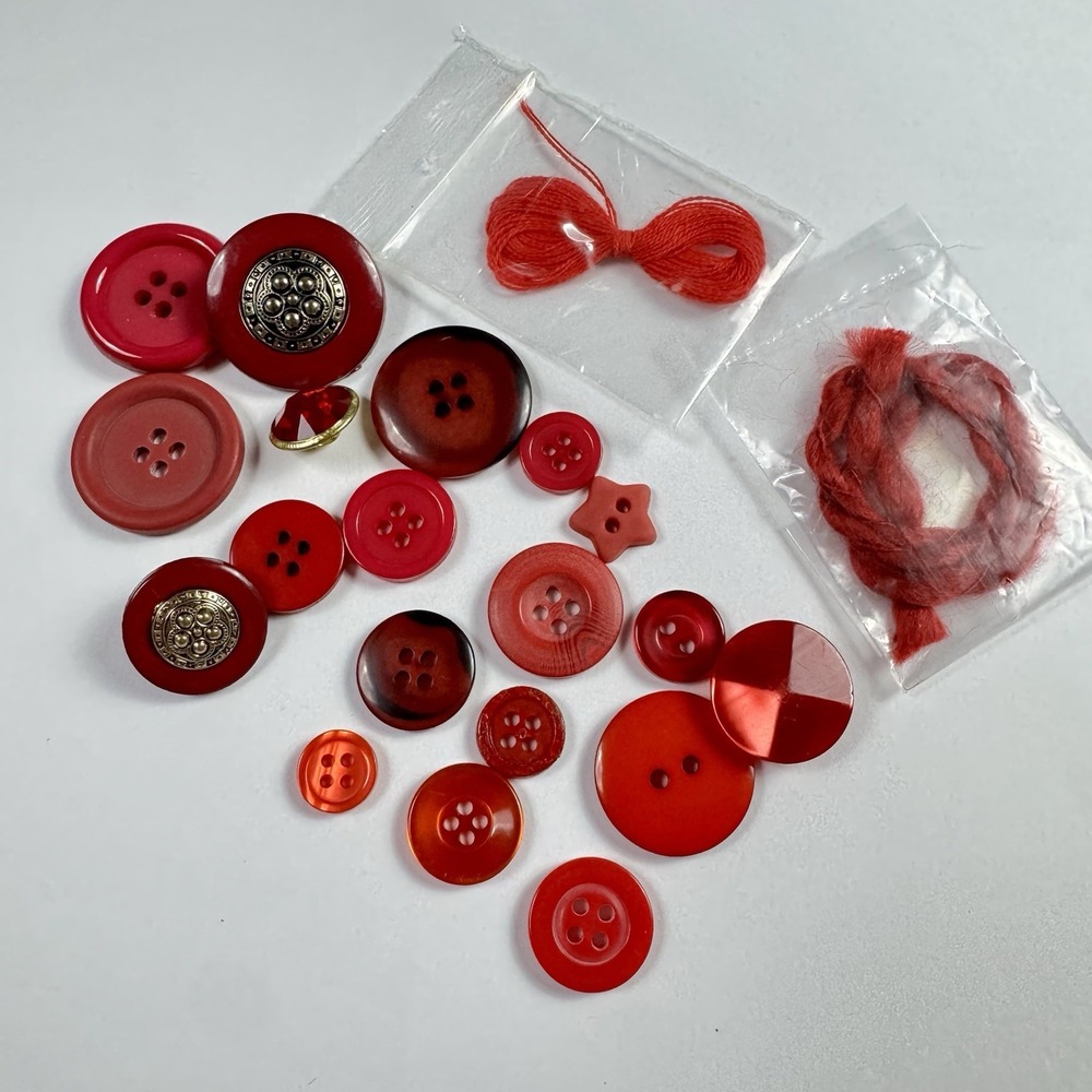 3+ lb Vintage Buttons Lot Color Sorted Mother of Pearl Carded Crafts Sewing - Picture 3 of 16